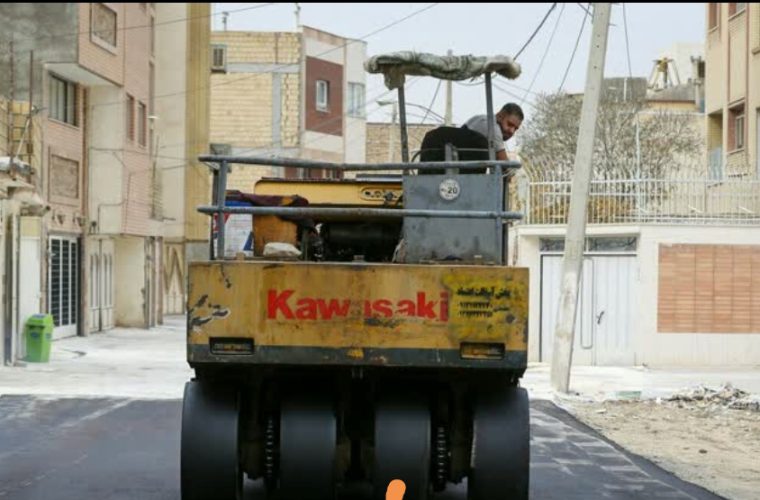 آسفالت ۵ هزار مترمربع از جاده‌ های اطراف مدرسه شهید موسوی