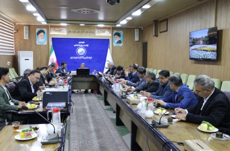 نشست شورای انسجام بخشی صنعت آب و برق استان در آبفای استان اصفهان