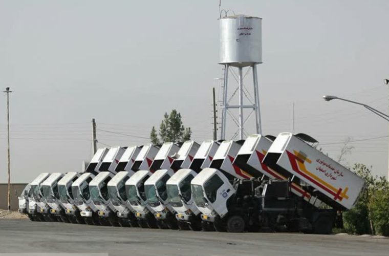 عقد قرارداد ساخت ۲۰ دستگاه جاروی شهری توسط شهرداری اصفهان