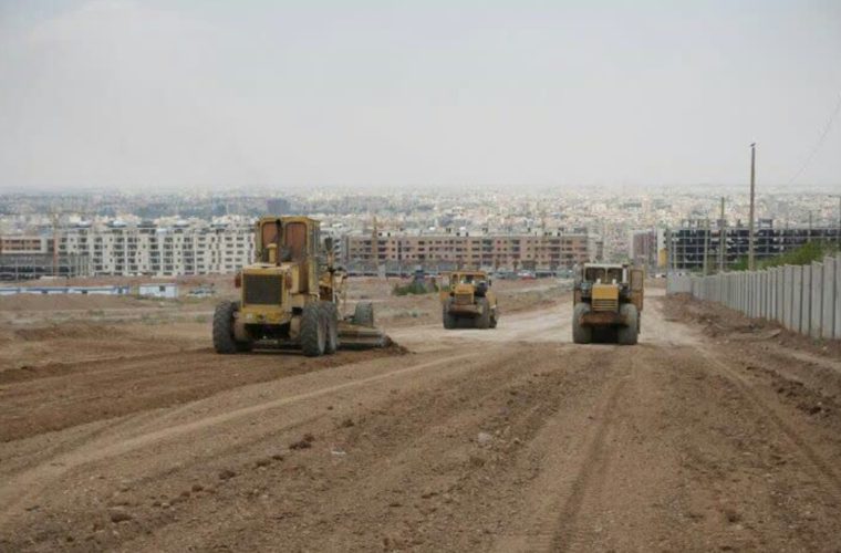 پیشرفت ۹۰ درصدی فاز نخست رینگ پیرامونی باغ مشاهیر