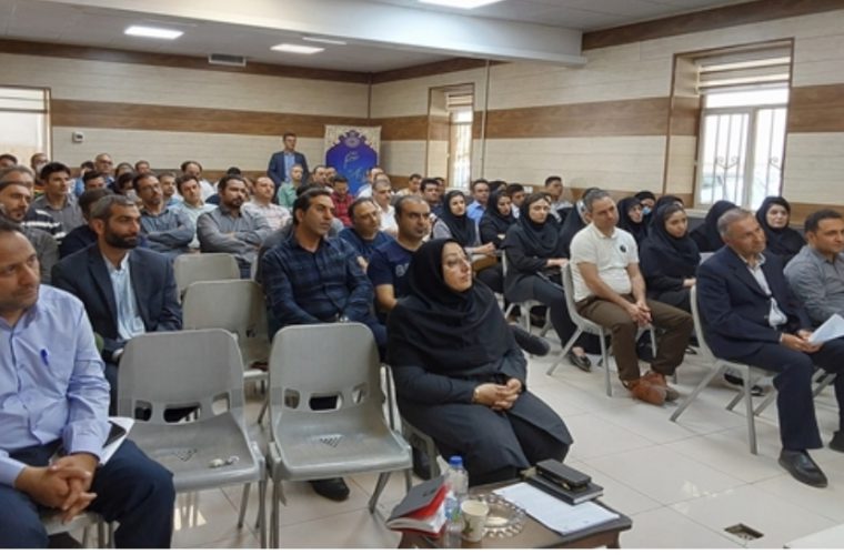 برگزاری جلسه تعامل و هم اندیشی مسئولین فنی بهداشتی در حوزه های مختلف در شهرستان اصفهان