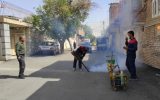 پایان مرحله دوم عملیات سم پاشی بیش از ۱۲ هزار منهول فاضلاب شهرستان خمینی شهر