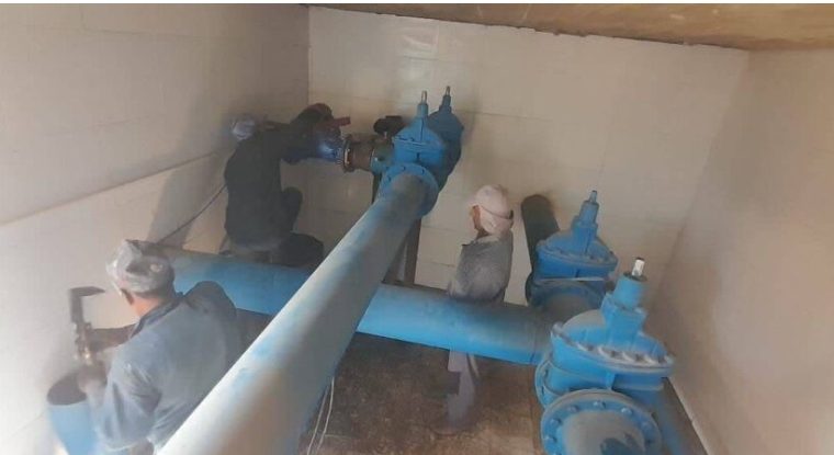 مخزن ۲۰۰۰ متر مکعبی شهر تیران مجهز به فلومتر مکانیکی شد