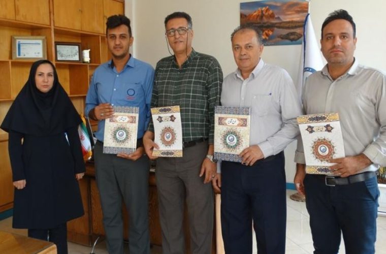 تجلیل از اکیپ انشعابات غیرمجاز منطقه سه اصفهان