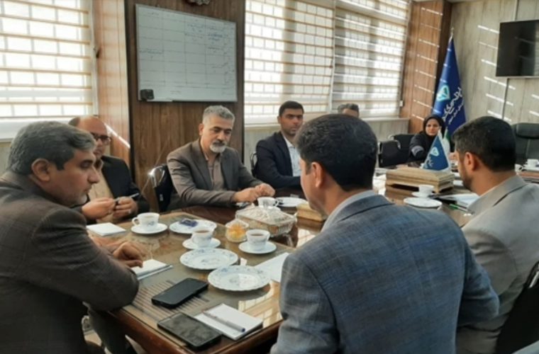 نشست مدیرکل دامپزشکی استان اصفهان با معاون منابع بیمه ای اداره کل تامین اجتماعی استان