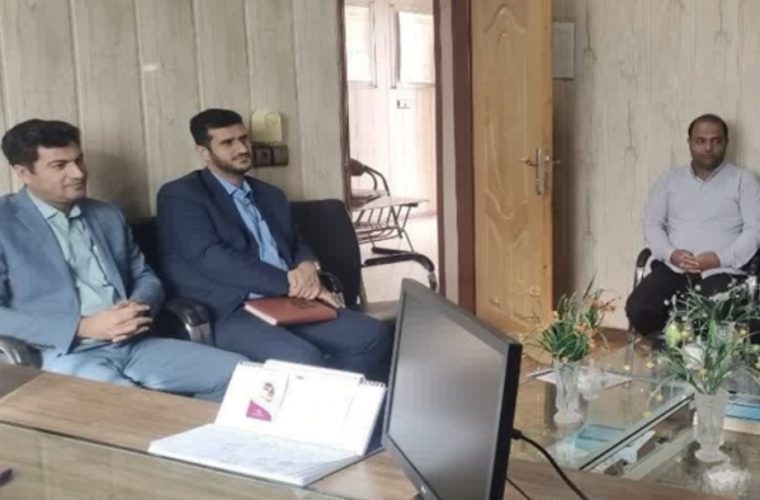 بازدید معاون توسعه مدیریت و منابع اداره کل دامپزشکی استان اصفهان از شبکه دامپزشکی شهرستان خوروبیابانک