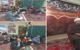 برگزاری مراسم عزاداری ایام فاطمیه در مخابرات لنجان