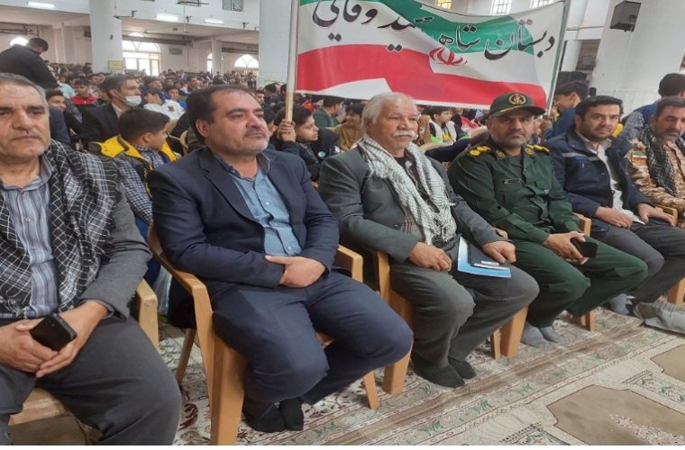 حضور بسیجیان مخابرات لنجان در همایش اقتدار بسیج