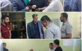 💢بازدید مهندس دشتی‌زاده از واحد انشعابات شرق اهواز