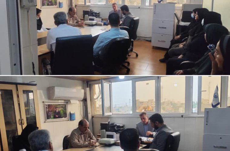 🔰نشست صمیمی‌ مدیرعامل شرکت آبفا اهواز با مدیر و کارشناسان آزمایشگاه این شرکت