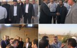 🔻بازدید میدانی از تصفیه خانه آب شهری شیبان