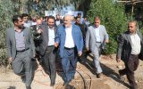 با حضور وزیر نیرو انجام شد: بازدید از روند ساخت تصفیه خانه فاضلاب غرب اهواز
