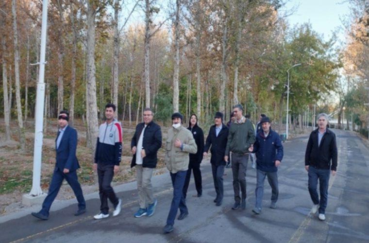 برگزاری برنامه پیاده روی کارکنان اداره کل دامپزشکی استان اصفهان