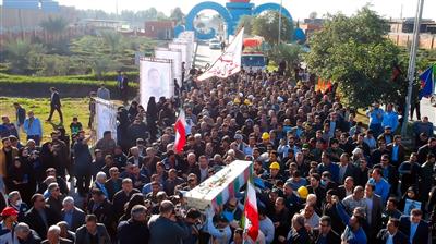 پیکر شهید گمنام دفاع مقدس در نفت و گاز مارون آرمید پیکر شهید گمنام دفاع مقدس در نفت و گاز مارون آرمید