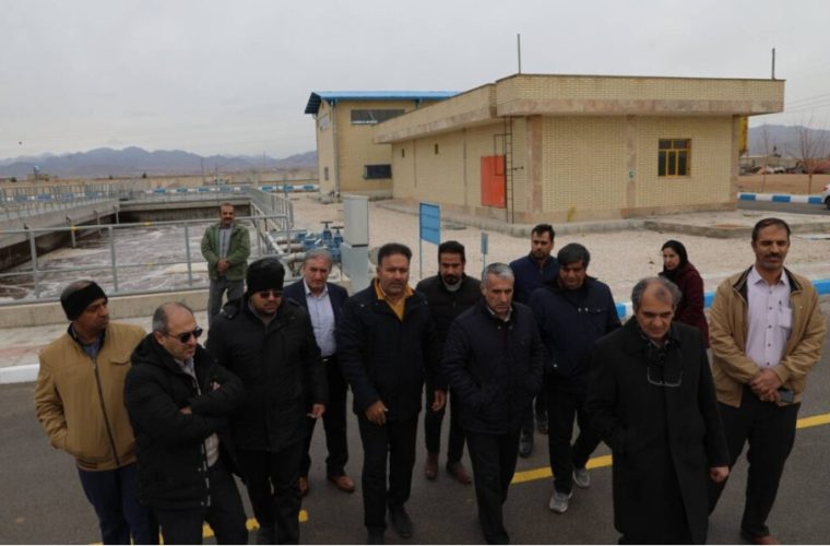 پیشرفت ۹۰ درصدی بخش سازه‌ای مدول دوم تصفیه‌خانه فاضلاب تیران