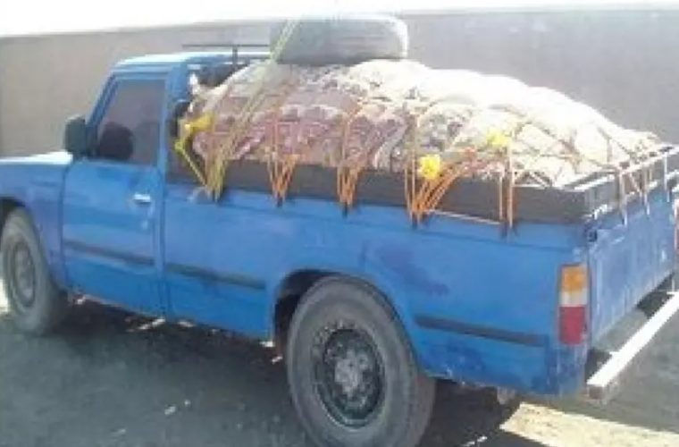 مخفی کردن سوخت قاچاق در بار نیسان