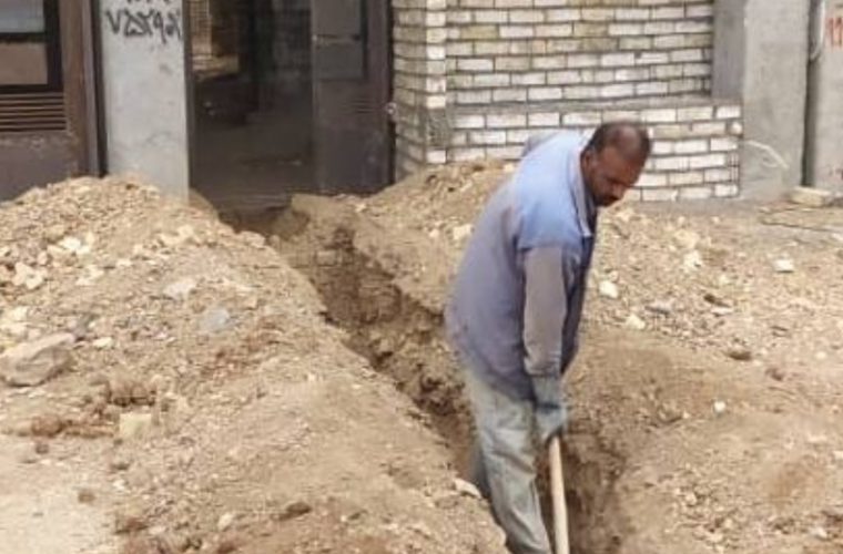 نصب ۱۴۹ فقره انشعاب آب و فاضلاب در برخوار نصب ۱۴۹ فقره انشعاب آب و فاضلاب در برخوار