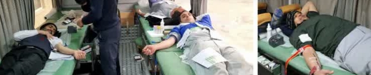 اهدای خون کارکنان فرودگاه اصفهان بمناسبت دهه مبارک فجر