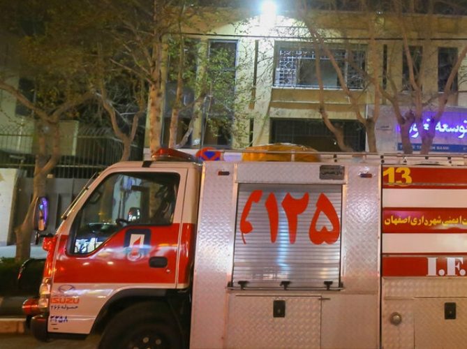 نجات جان ۲۴۵ نفر از حریق و حوادث در اصفهان طی هفته گذشته