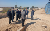 بازدید میدانی مدیرعامل شرکت آبفا اهواز از نقاط آسیب‌پذیر در تنش آبی پیش‌رو
