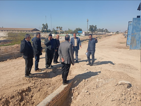 بازدید میدانی مدیرعامل شرکت آبفا اهواز از نقاط آسیب‌پذیر در تنش آبی پیش‌رو