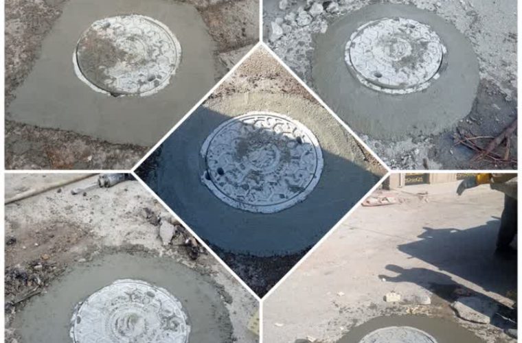 طی ده ماه گذشته انجام شد؛ نصب بیش از ۴ هزار و ۲۰۰ حلقه درب و رینگ منهول فاضلاب در کلان‌شهر اهواز