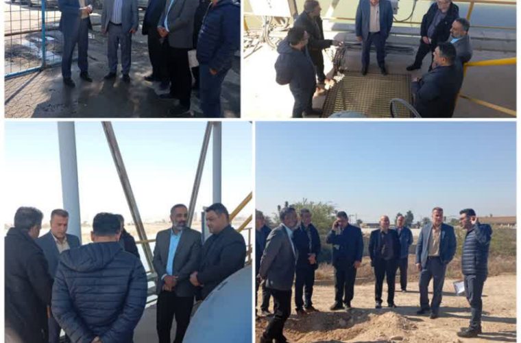 بازدید میدانی مدیرعامل شرکت آبفا اهواز از نقاط آسیب‌پذیر در تنش آبی پیش‌رو