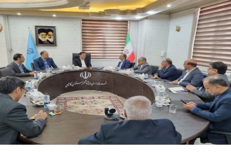 دیدار سرپرست مخابرات اصفهان با فرماندار ویژه شهرستان  کاشان