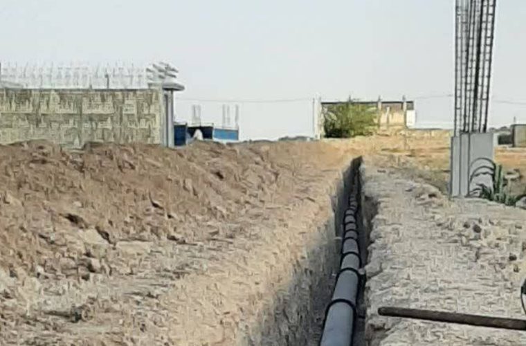 اصلاح و توسعه بیش از ۶ کیلومتر از شبکه توزیع و خطوط انتقال آب برخوار