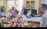 برگزاری جلسه نحوه همکاری در اجرای طرح ارتقا بهره وری پرورش_دام_سبک