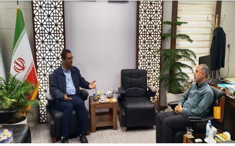 دیدار مدیر مخابرات نجف آباد با فرماندار شهرستان دیدار مدیر مخابرات نجف آباد با فرماندار شهرستان