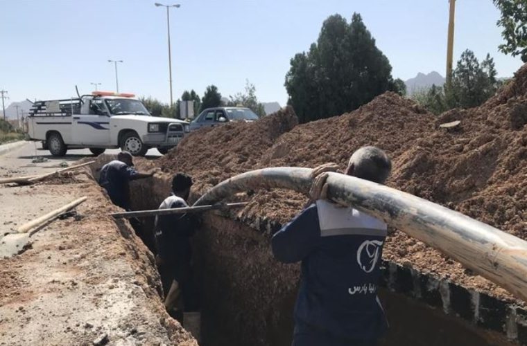 توسعه و اصلاح بیش از ۴۵۰۰ متر شبکه آب در منطقه بهارستان