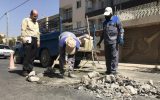 همسطح سازی و مرئی سازی ۶۲۳ فقره دریچه آب و فاضلاب منطقه بهارستان