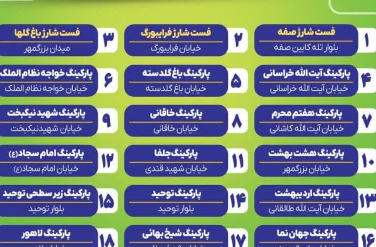 امکان شارژ ۵۶ خودروی برقی به‌طور هم‌زمان در شهر اصفهان فراهم شد