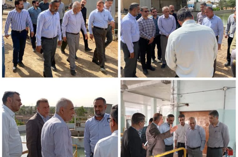 🔰از پروژهی ارتقا و بازسازی تصفیهخانههای گلستان و گروه ملی 🔰از پروژهی ارتقا و بازسازی تصفیهخانههای گلستان و گروه ملی