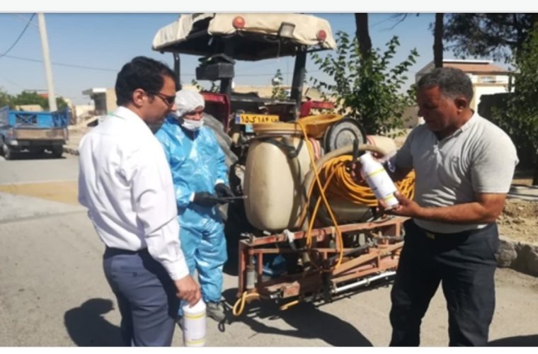 سم پاشی رایگان ۲۵ هزار متر مربع از مساحت دامداری های سطح شهرستان اصفهان سم پاشی رایگان ۲۵ هزار متر مربع از مساحت دامداری های سطح شهرستان اصفهان