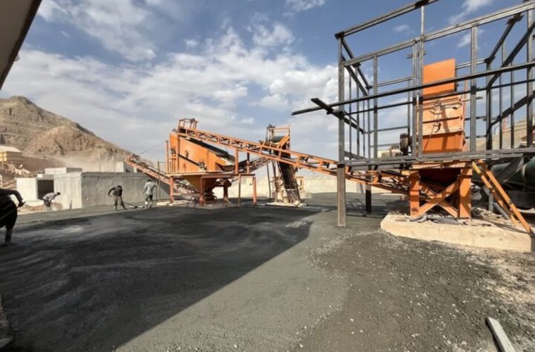 تولید سالانه بیش از یک میلیون تن مصالح در مجتمع تولیدی صفه