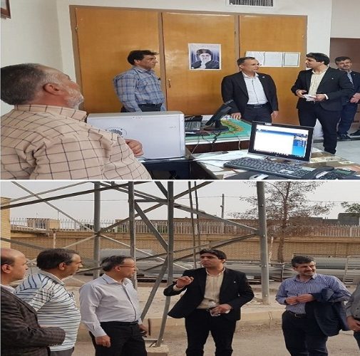 بازدید سرپرست مخابرات منطقه اصفهان از مراکز مخابراتی زواره و شهید مدرس اردستان