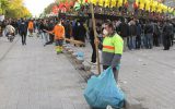 خدمت رسانی ۳۵۰ نیروی اضافه‌کار برای مدیریت پسماند در ایام محرم
