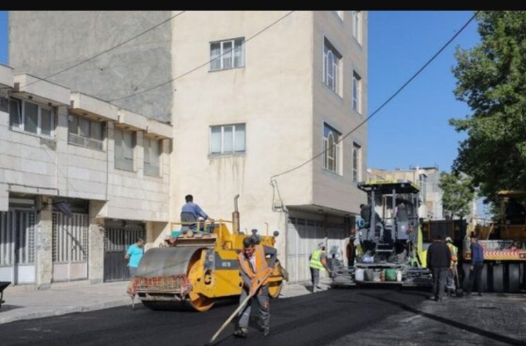 غاز عملیات زیرسازی و روکش آسفالت معابر منطقه غاز عملیات زیرسازی و روکش آسفالت معابر منطقه