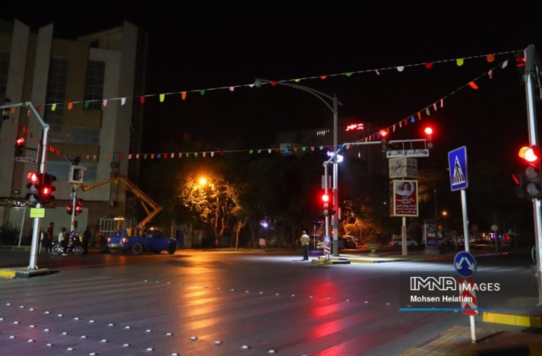 تجهیز ۱۷ تقاطع منطقه ۳ اصفهان به برق پایدار شهر