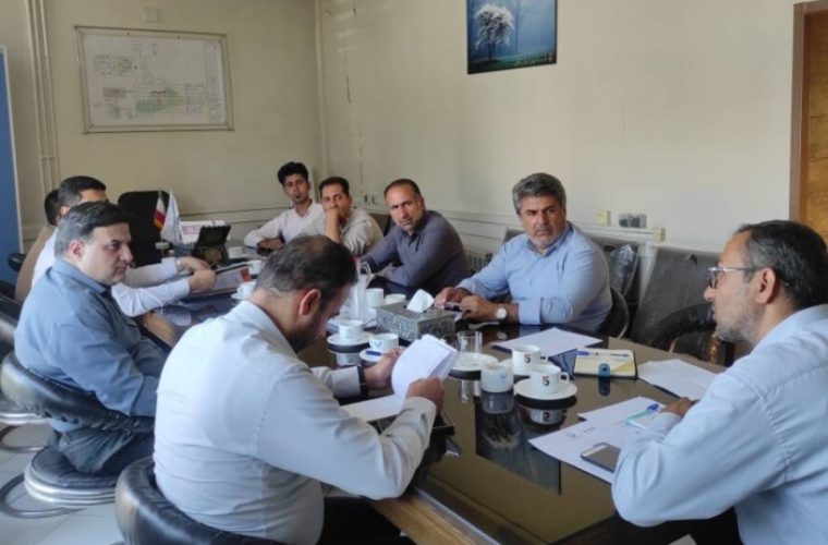 برگزاری جلسه اضطراری قرارگاه رصد و پایش تنش آبی در آبفای منطقه خمینی شهر برگزاری جلسه اضطراری قرارگاه رصد و پایش تنش آبی در آبفای منطقه خمینی شهر