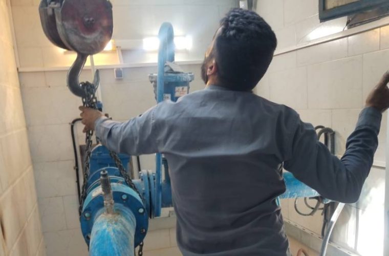 یک حلقه چاه آب شرب توسط آبفای منطقه ۱ تجهیز  و وارد مدار شد