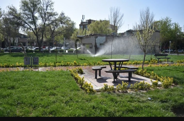 اجرای طرح توسعه و ترمیم سیستم‌های آبیاری تحت فشار در منطقه یک