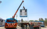 خدمت‌رسانی شهرداری اصفهان در کربلا با استفاده از تجهیزات لجستیکی