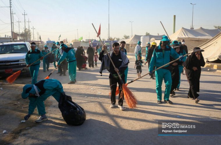 توزیع ۹۲۶ کیلوگرم مواد شوینده میان مواکب کربلا توسط شهرداری اصفهان توزیع ۹۲۶ کیلوگرم مواد شوینده میان مواکب کربلا توسط شهرداری اصفهان