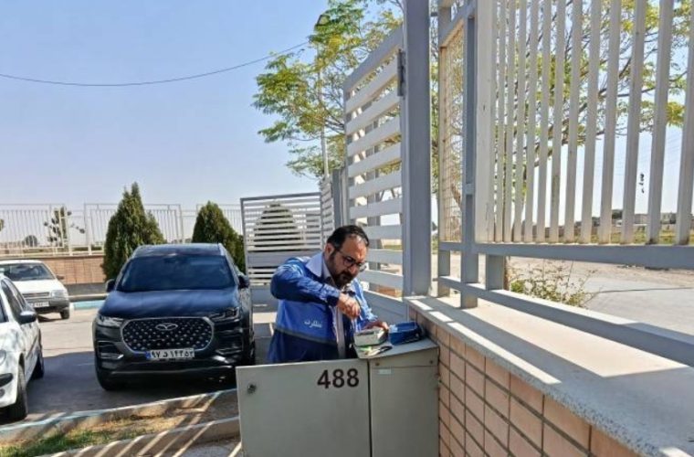 روزرسانی ایستگاه‌های پایش فشار در  آبفای منطقه ۵ اصفهان