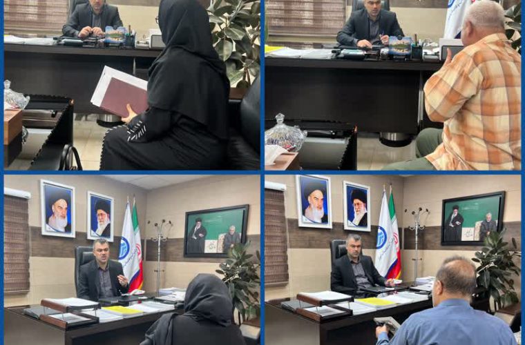 ملاقات مردمی هفتگی مدیرعامل آبفا اهواز برگزار شد ملاقات مردمی هفتگی مدیرعامل آبفا اهواز برگزار شد