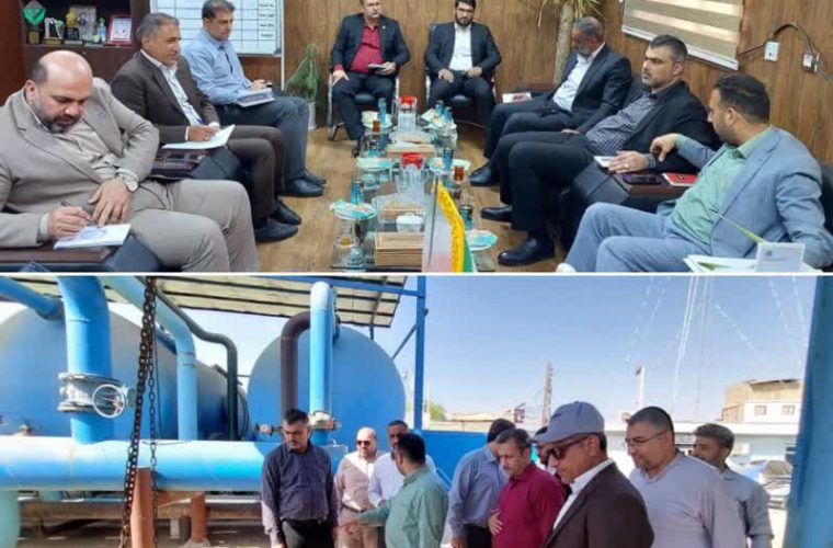 نشست فرماندار این شهرستان با مدیرعامل آبفا اهواز برگزار شد نشست فرماندار این شهرستان با مدیرعامل آبفا اهواز برگزار شد