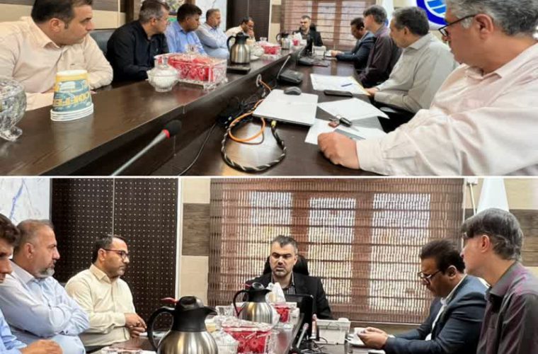 جلسه هماندیشی مدیرعامل شرکت آب و فاضلاب اهواز با مجری طرح جامع فاضلاب و حوزه معاونت بهرهبرداری وتوسعه فاضلاب برگزار شد جلسه هماندیشی مدیرعامل شرکت آب و فاضلاب اهواز با مجری طرح جامع فاضلاب و حوزه معاونت بهرهبرداری وتوسعه فاضلاب برگزار شد